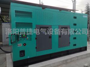 漯河工厂用500IKW玉柴静音机组